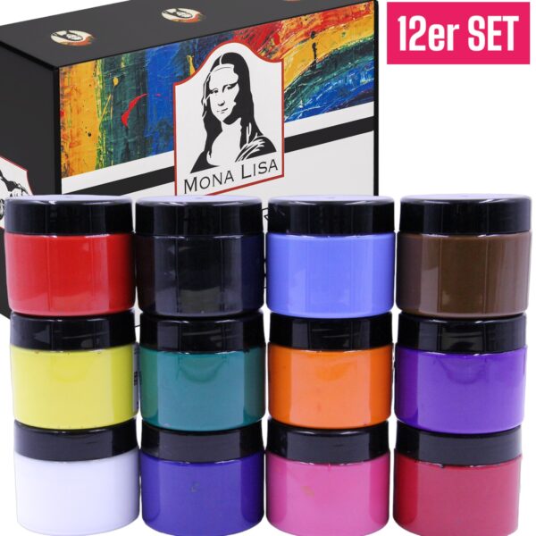 set vopsea acrilică Monalisa