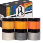 Set vopsea acrylic metalic Sudor Monalisa 6x125ml