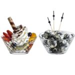 Set 6 Boluri, pentru Deserturi, Gustari si Salate, LAV, Model Artemis, 330 ml - imagine 3