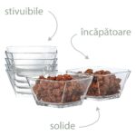 Set 6 boluri 300ml Model LAV Karen, pentru supe, salate, deserturi, paste - imagine 3