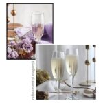 Set 6 pahare cu picior 220ml Model LAV Empire pentru sampanie, vin spumant - imagine 4