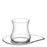 Set de 6 Cesti de Ceai+6 Farfurii, LAV, Model Eva, 170 ml, 12 Piese, 6 Cesti + 6 Farfurii - imagine 6