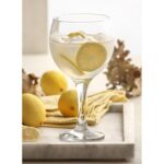 Set 6 Pahare Universale cu Picior, Extra Calitate, LAV, Model Misket, 645 ml, Design Elegant - imagine 4