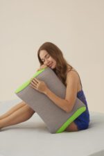 Perna Carbon Visco Dublu Suport Cervical - imagine 7