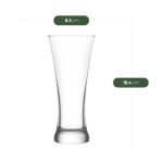 Set 6 Pahare Cocktail LAV Sorgun 380ml - imagine 3