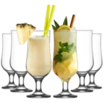 Set 6 Pahare Bere Premium, Calitate Extra, Model Nevakar, LAV, 385 ml - imagine 2
