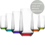 Set 6 Pahare, Model LAL, LAV, pentru Apa, Limonada, Ceai cu Gheata si Bauturi Racoritoare, 480 ml - imagine 2