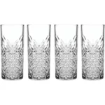 Set 4 Pahare Pasabahce Timeless, 450 ml, Sticla Cristalina, Design Elegant, Ideal pentru Sucuri si Cocktailuri - imagine 3