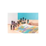 Set Rich Mastermix Vopsea Acrilica, Culori Vibrante pentru Pictura, Perfect pentru Proiectele Tale Creative, 36 Culori, 12 Culori Primare, 12 Culori Pastel, 12 Culori Metalice, 60ml - imagine 2