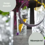 Set 6 pahare 356ml Model LAV Odin pentru apa, suc, limonada, frappe - imagine 7