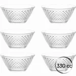Set 6 Boluri, pentru Deserturi, Gustari si Salate, LAV, Model Artemis, 330 ml - imagine 6