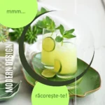 Set 6 pahare 480ml Model LAV LAL pentru apa, limonada, ceai cu gheata, bauturi racoritoare - imagine 4