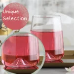 Set 6 Pahare Premium, LAV, Model Terra, 475 ml, Transparent - imagine 5