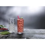 Set 4 Pahare Pasabahce Timeless, 450 ml, Sticla Cristalina, Design Elegant, Ideal pentru Sucuri si Cocktailuri - imagine 12