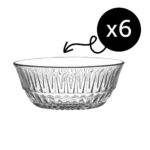 Set 6 Boluri Lav Alinda 345 ml